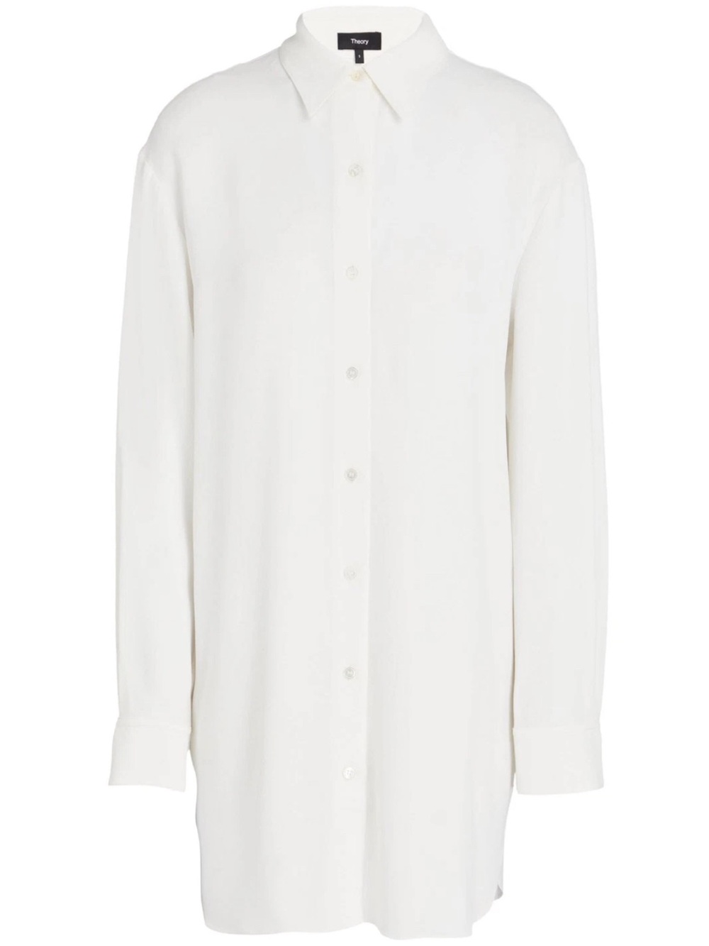 Theory Crepe Shirt Dress